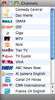 Zattoo Channel Liste