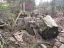 Holzhaufen vorher