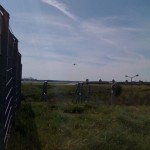 Einflugsschneise Hamburg Flughafen