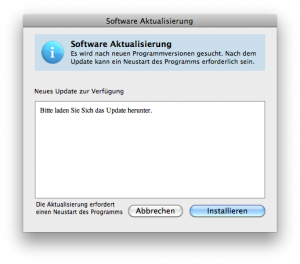 Software-Aktualisierung