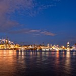 Gorch Fock an den Landungsbrücken