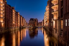 Wasserschlšösschen Speichersatadt Hamburg