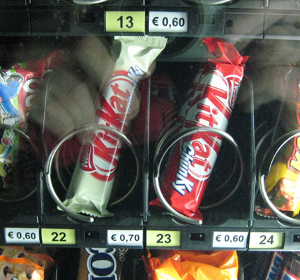 Kitkat im Automaten