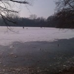 Krupunder See zugefroren
