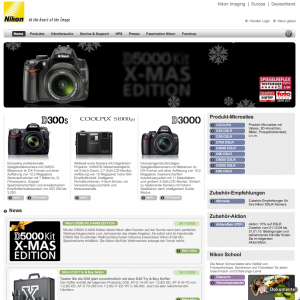 Nikon Homepage